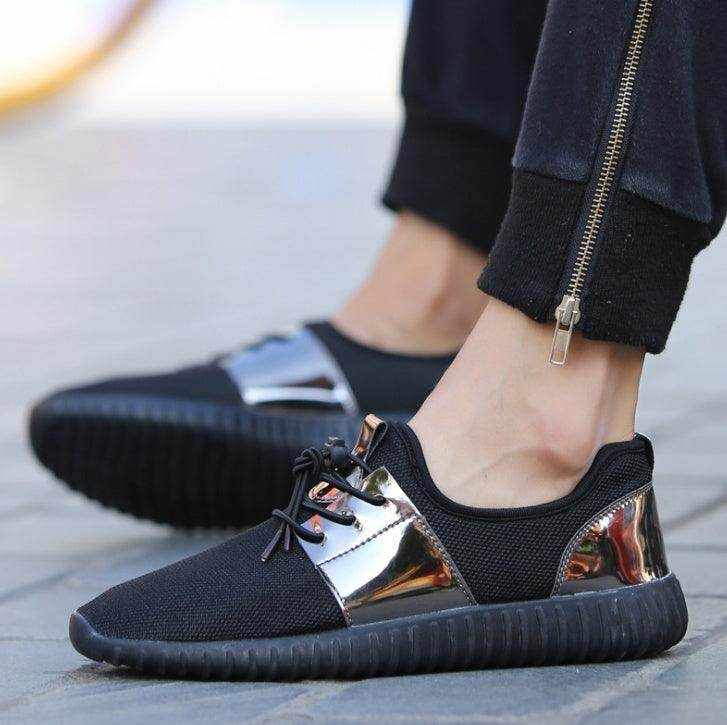 New Summer Breathable Shoes Men Flat shoes Autumn Fashion Men Shoes Couple Casual Shoes - Magellan Fashion Shop