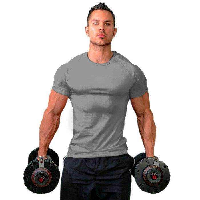 Pure monochrome fitness cotton t-shirt in black and white design