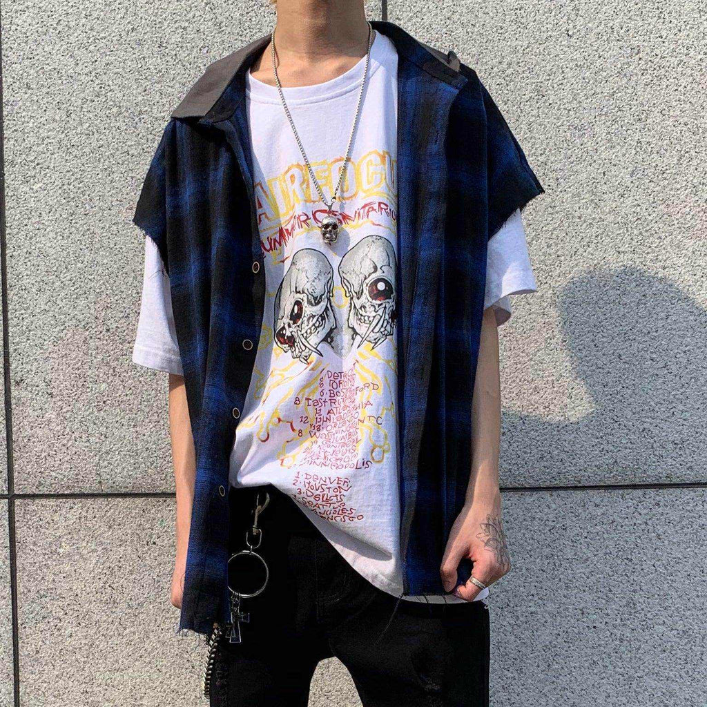Printed rock t-shirt - Magellan Fashion Shop