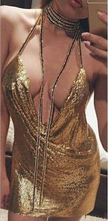 Ladies Sequined Party Dress - Magellan Fashion Shop