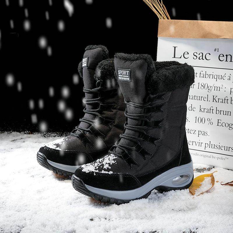 Damen Winter Plus Samt Warme Baumwollstiefel - Magellan Fashion Shop