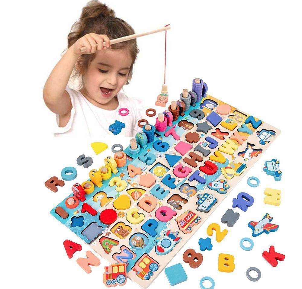 Montessori Educational Wooden Toys for Kids - Magellan Fashion Shop