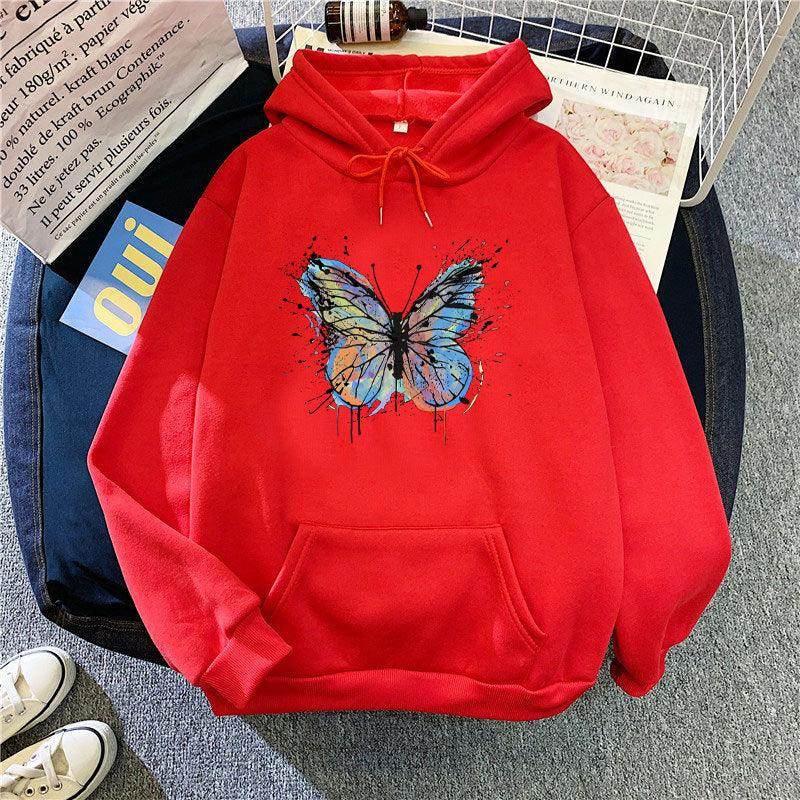 Plus Size Loose Hooded Sweater For Women - Magellan Fashion Shop