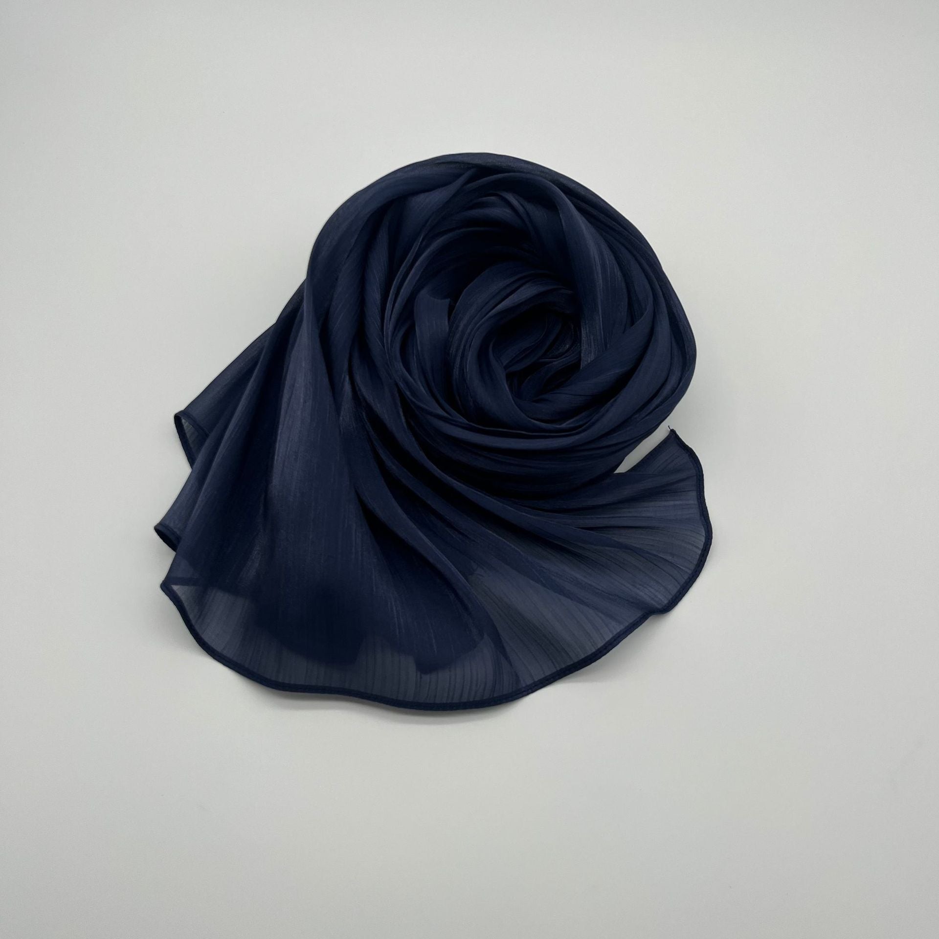 Shiny Satin Scarf Malay Scarf