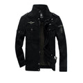 New Washed Men's Flying Stand Collar Men's Clothing Jacket - Magellan Fashion Shop