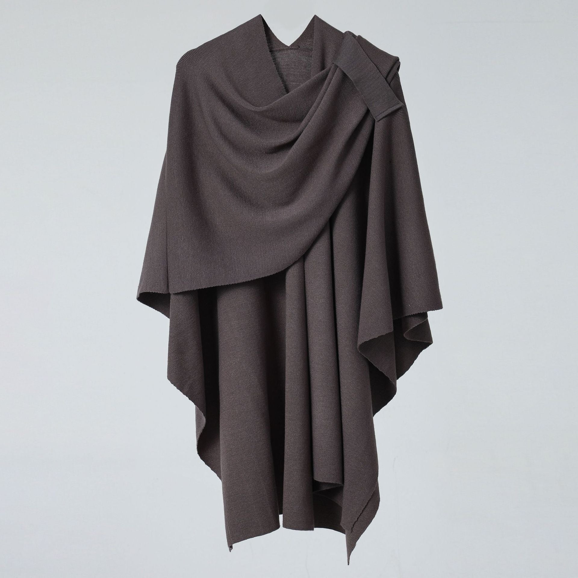 Solid Color Simple Side Strap Shawl Knitted Shoulder Strap