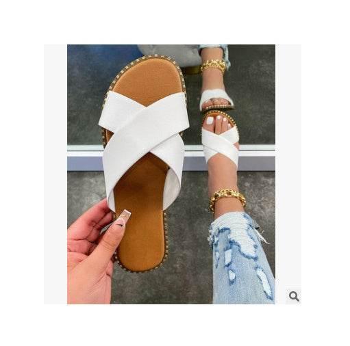Women's Plus Size Thick Bottom Chunky Heel Wedge Sandals - Magellan Fashion Shop