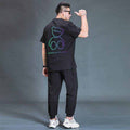 Oversized T-shirt And Trousers Two-piece Fat Casual Sports Suit - Magellan Fashion Shop