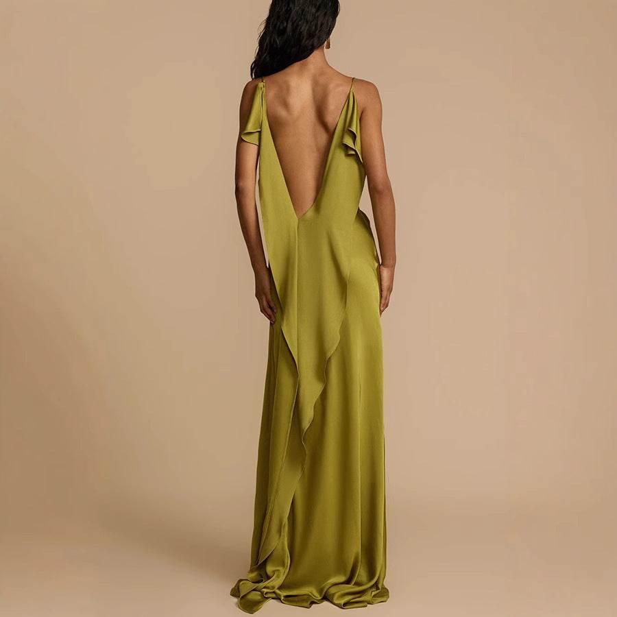 Sleeveless Split Dress Loose Vacation - Magellan Fashion Shop