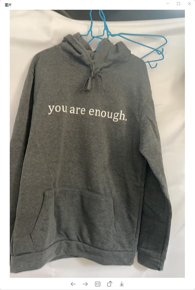 Dear Person Behind Me,the World Is A Better Place,with You In It,love,the Person In Front Of You,Women's Plush Letter Printed Kangaroo Pocket Drawstring Printed Hoodie