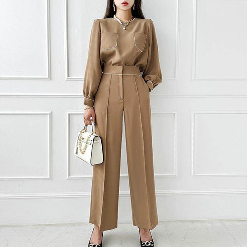 Business Fashion Women's Pants Suit - Magellan Fashion Shop