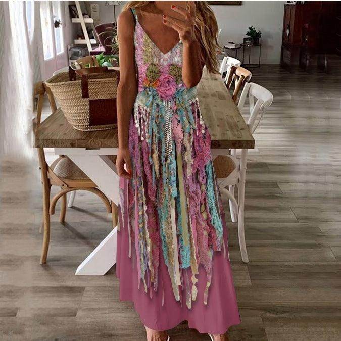 Women's Fashion Personality Series Sling Dress - Magellan Fashion Shop