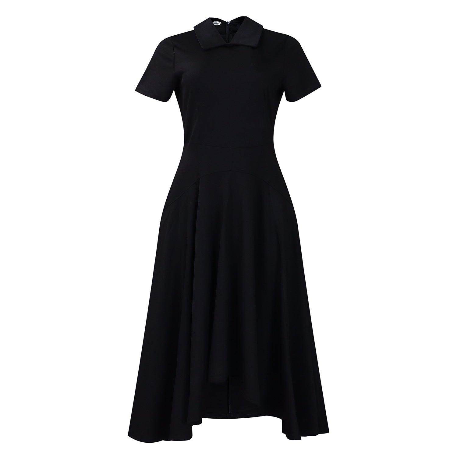 Fashion Temperament High Waist Banquet Large Swing Elegant Evening Party Africa Dress - Magellan Fashion Shop