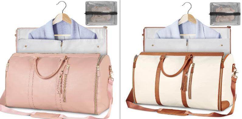 Large Capacity Travel Duffle Bag Women's Handbag Folding Suit Bag Waterproof Clothes Totes - Magellan Fashion Shop