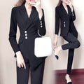 Women white Slim Pant Suits - Magellan Fashion Shop