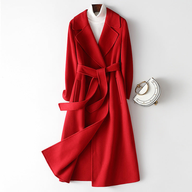 Autumn And Winter Woolen Coat Women