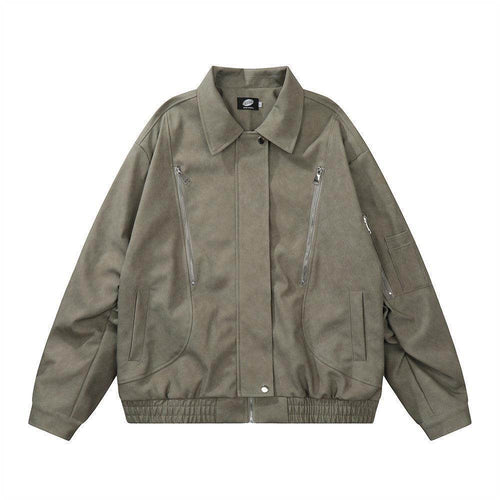American Retro Clothing Leather Coat - Magellan Fashion Shop