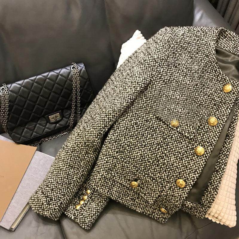 Women's New Style Short Tweed Temperament - Magellan Fashion Shop