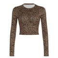 Single-breasted Round Neck Long Sleeve Elastic Cardigan - Magellan Fashion Shop