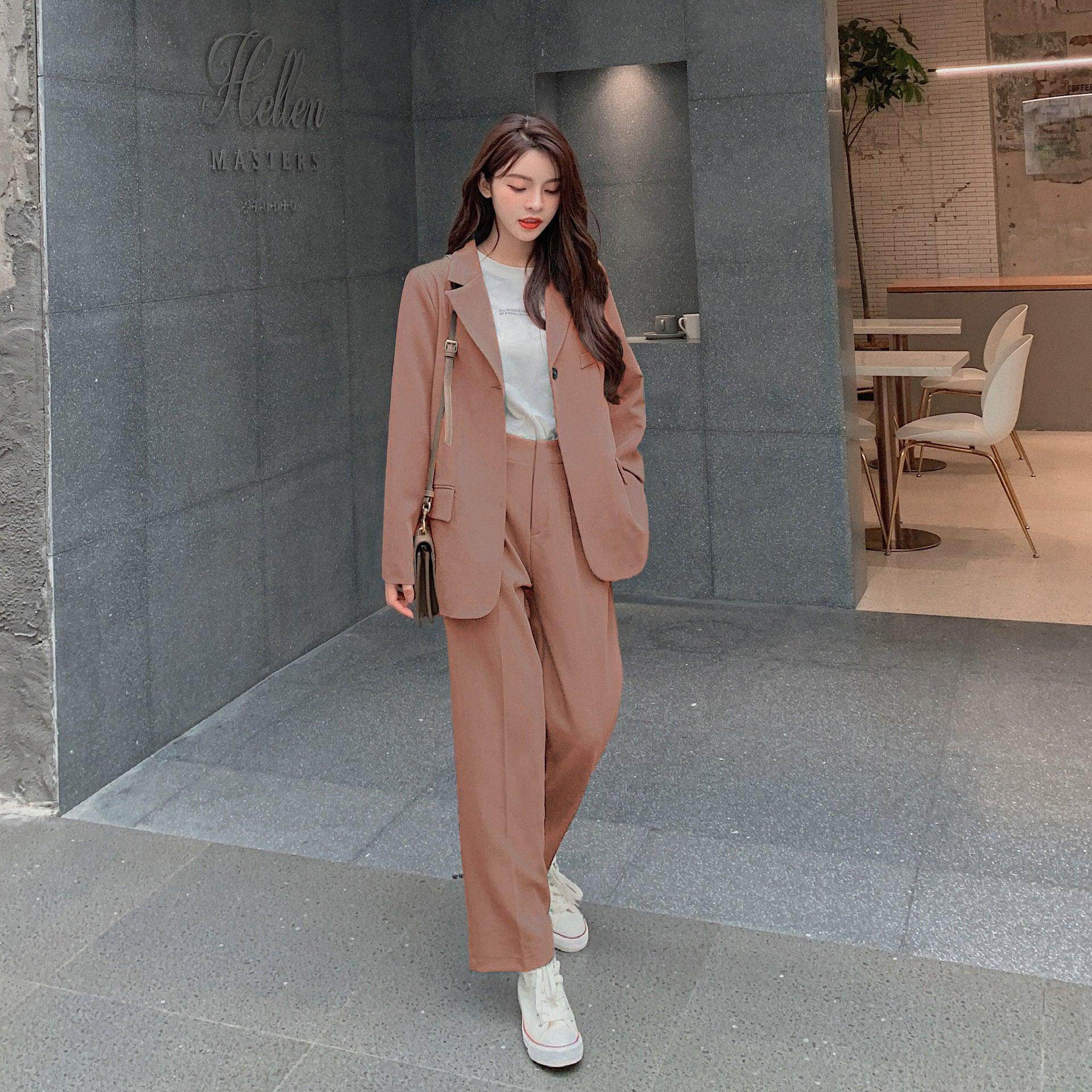 British Style Ins Casual Suit Suit Women - Magellan Fashion Shop