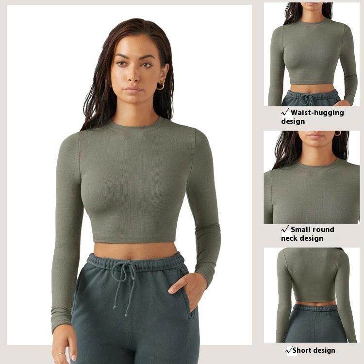 Fitness Sports Casual Long Sleeve Top - Magellan Fashion Shop