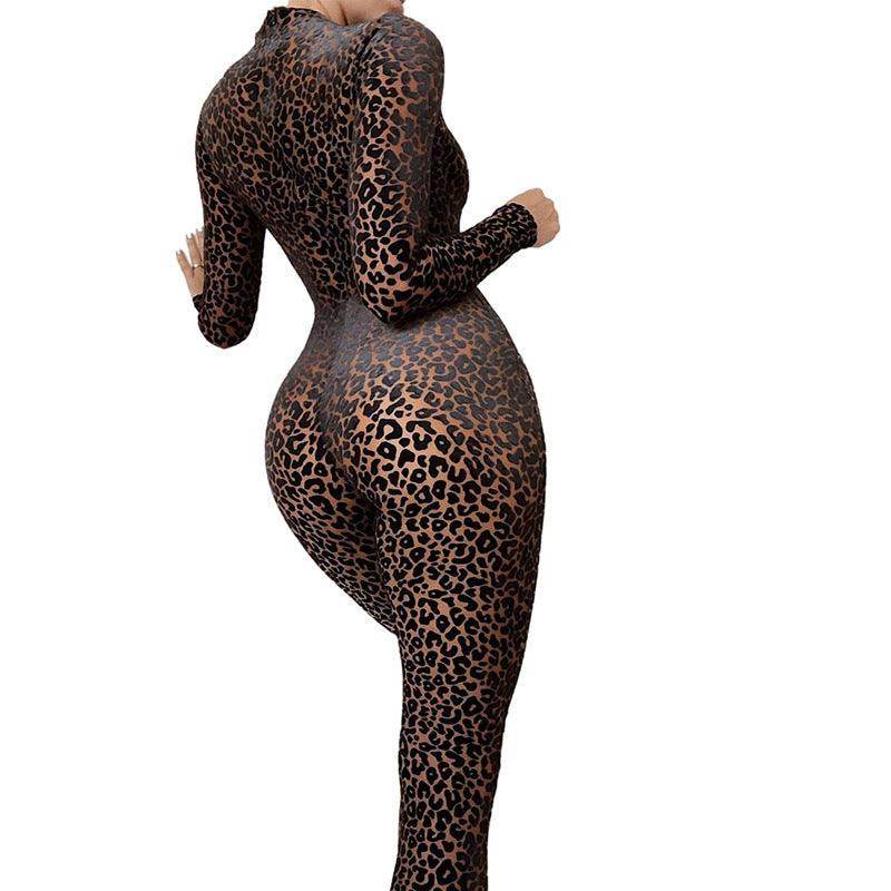 Fashion Sexy Slim Back Zipper Casual Jumpsuit - Magellan Fashion Shop