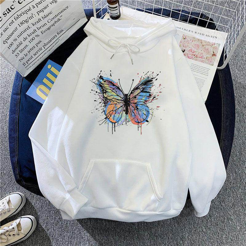 Plus Size Loose Hooded Sweater For Women - Magellan Fashion Shop