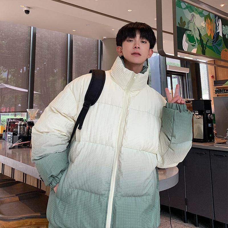 Men's Warm Stand Collar Windproof Sleeve Opening Jacket - Magellan Fashion Shop