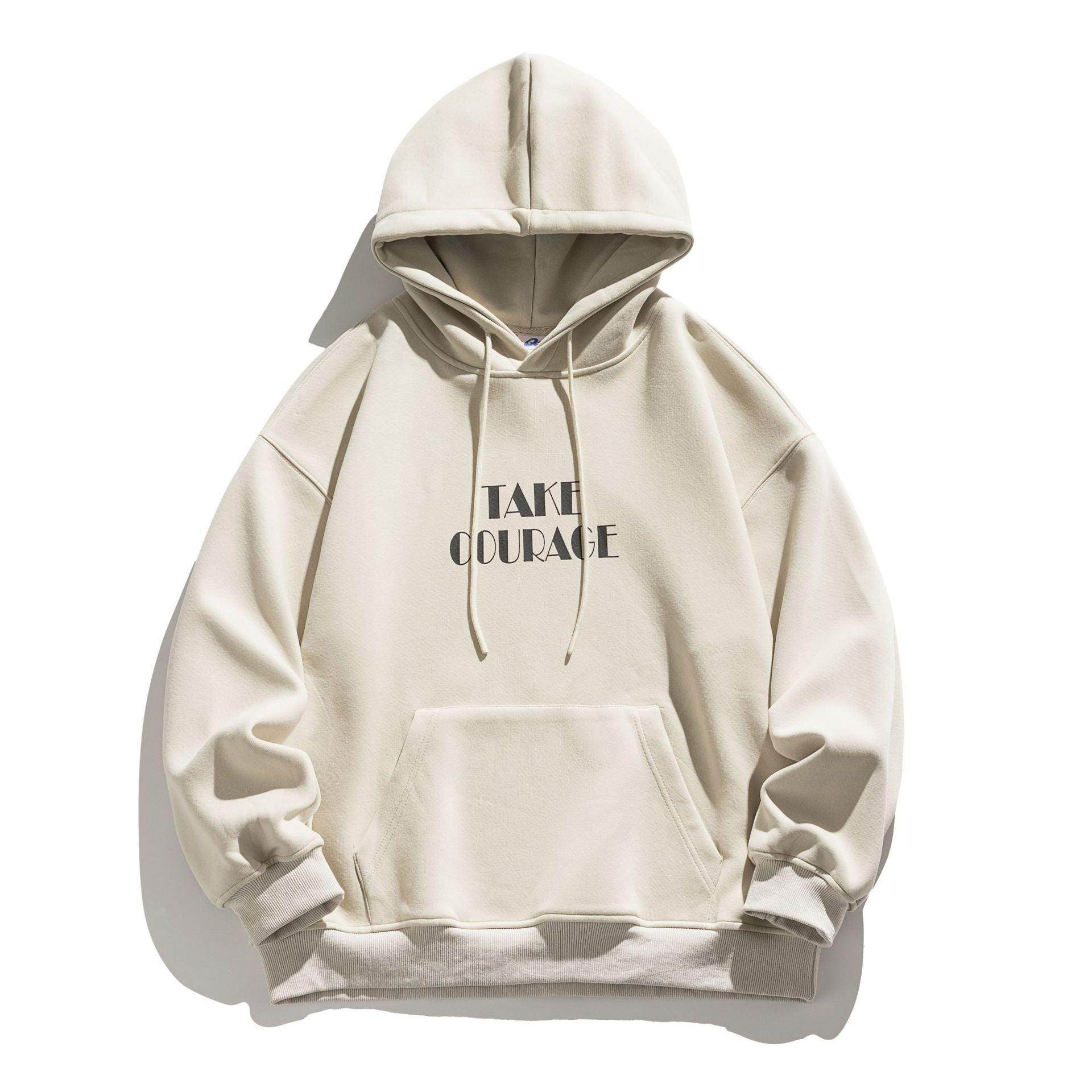 Hooded Sweater Letter Printing - Magellan Fashion Shop