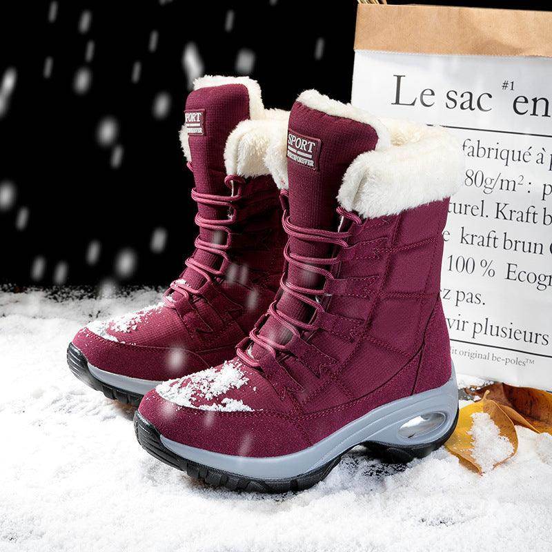 Damen Winter Plus Samt Warme Baumwollstiefel - Magellan Fashion Shop