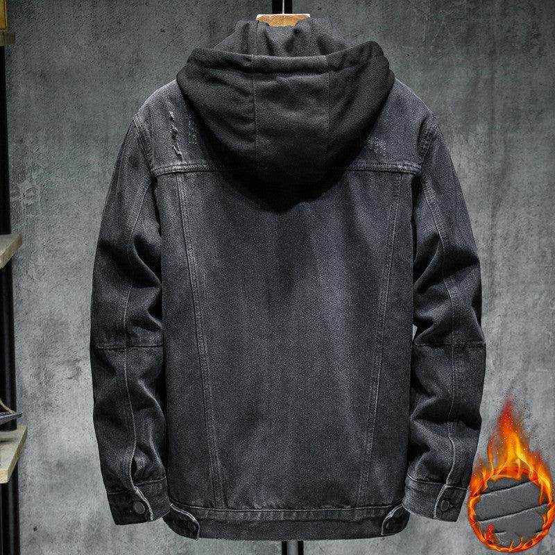 Thick denim jacket men - Magellan Fashion Shop