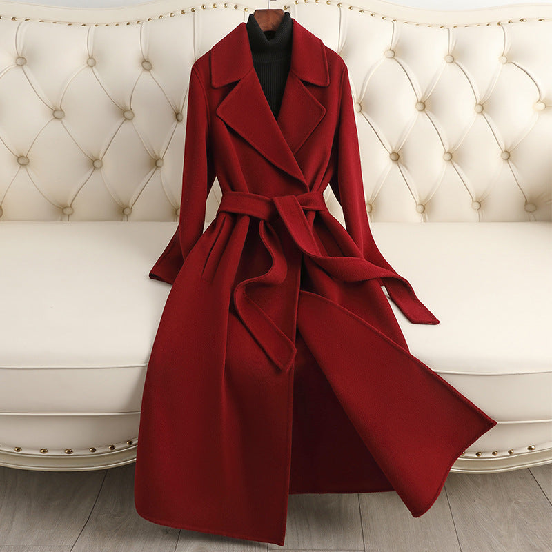 Autumn And Winter Woolen Coat Women