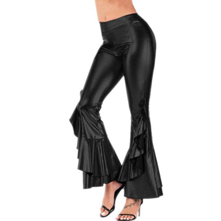 Women's Bright Slim-fit Imitation Leather - Magellan Fashion Shop
