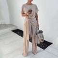 Knitted Pleated Lace-up Graceful And Fashionable Suit Pants - Magellan Fashion Shop