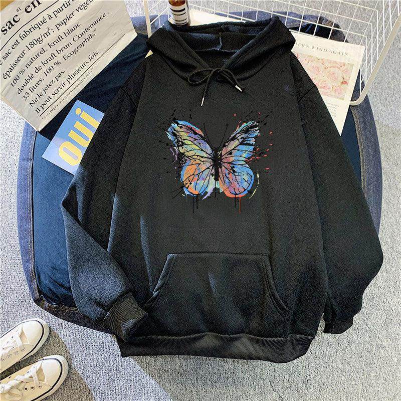 Plus Size Loose Hooded Sweater For Women - Magellan Fashion Shop