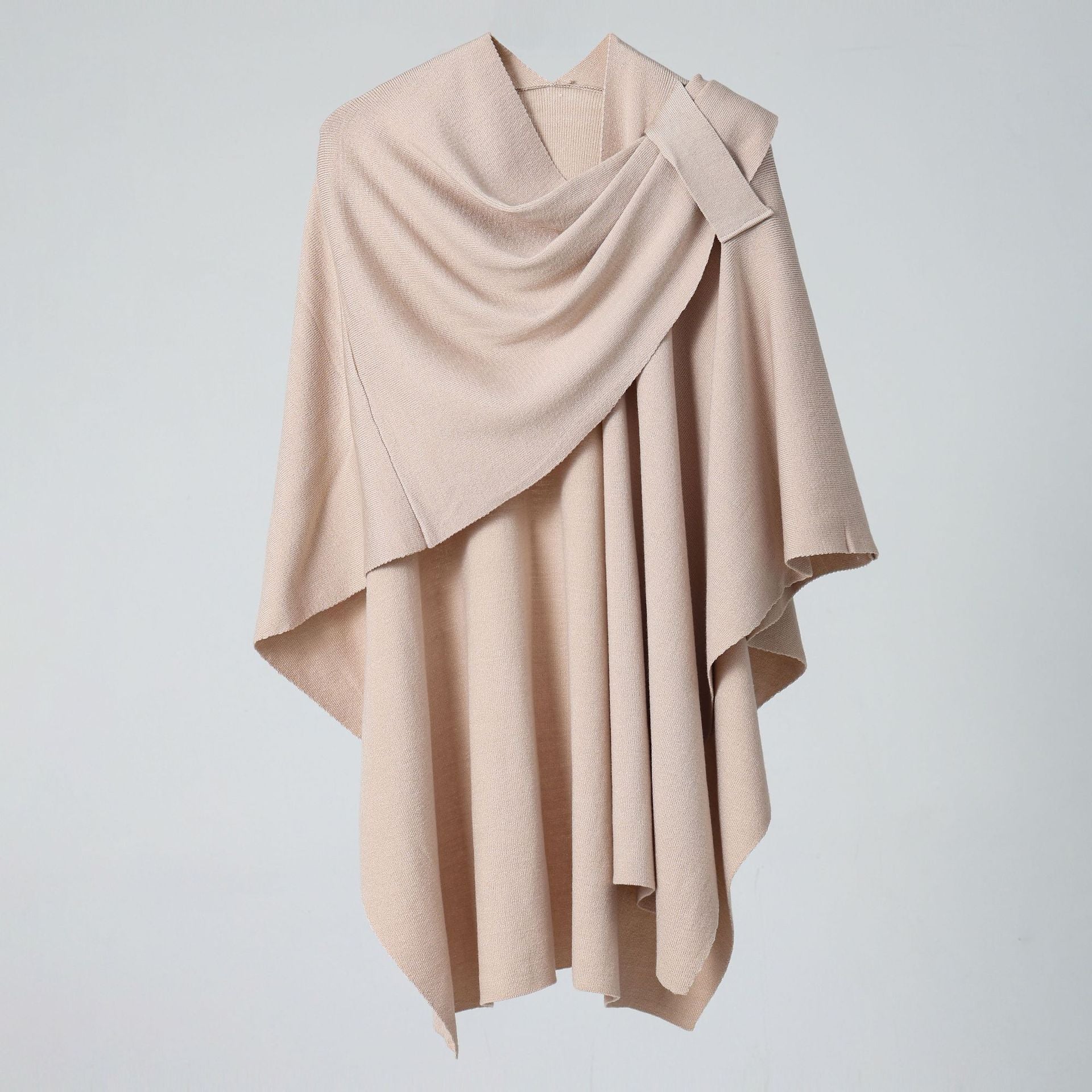 Solid Color Simple Side Strap Shawl Knitted Shoulder Strap