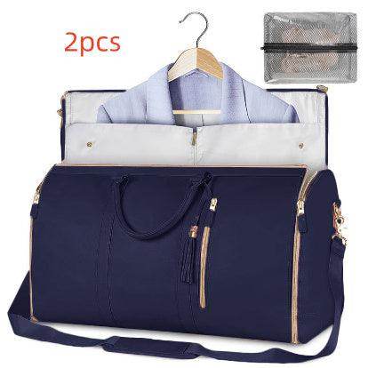 Large Capacity Travel Duffle Bag Women's Handbag Folding Suit Bag Waterproof Clothes Totes - Magellan Fashion Shop