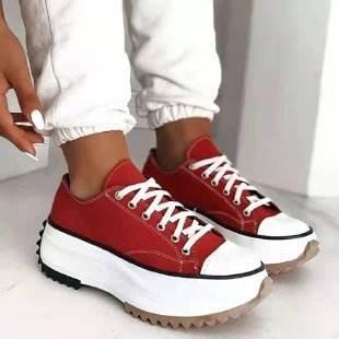 Women's Canvas High Top Casual Shoes - Magellan Fashion Shop