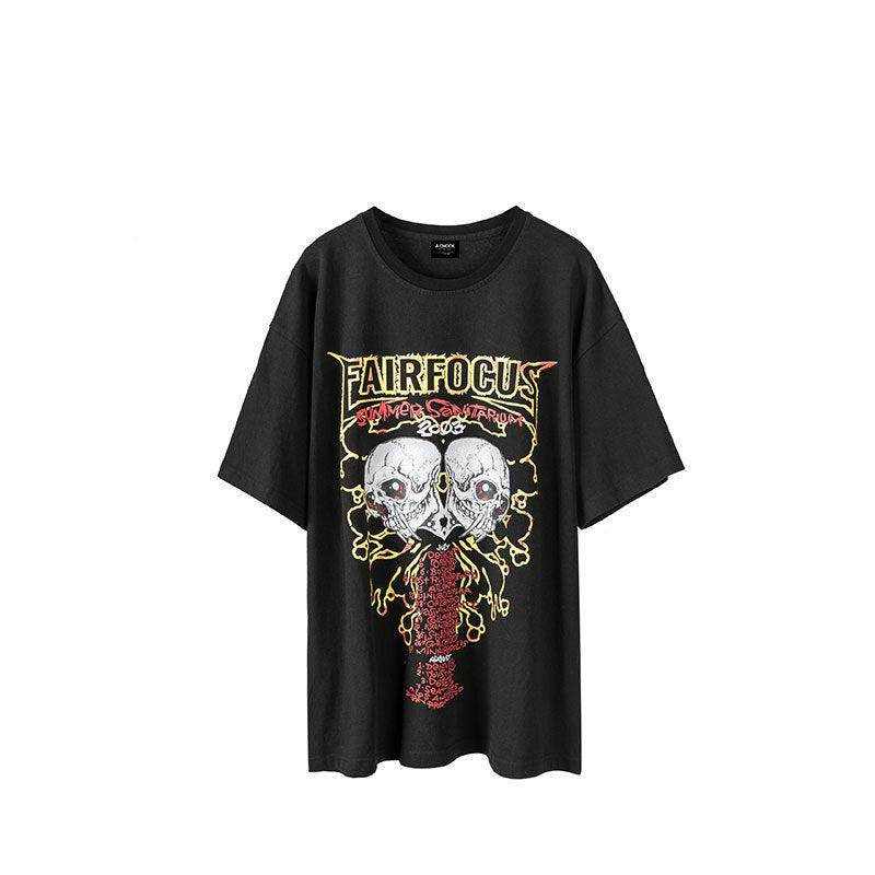 Printed rock t-shirt - Magellan Fashion Shop