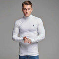Doctor Muscle Spring men's long sleeve fitness running top in multiple colors and sizes