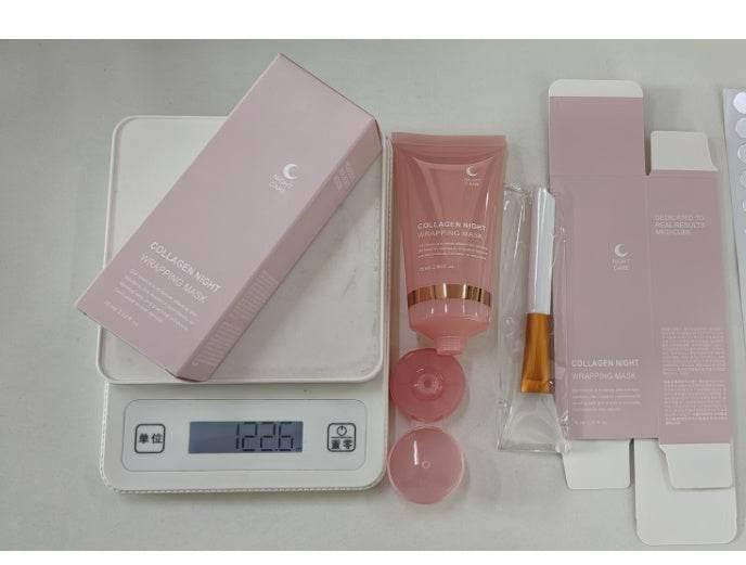 Face Night Mask Collagen Wrapping Mask Natural Ingredients Firming Elasticity & Hydration Anti-wrinkle - Magellan Fashion Shop