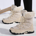 Velvet Warm Cotton Snow Boots High Cotton-padded Shoes - Magellan Fashion Shop