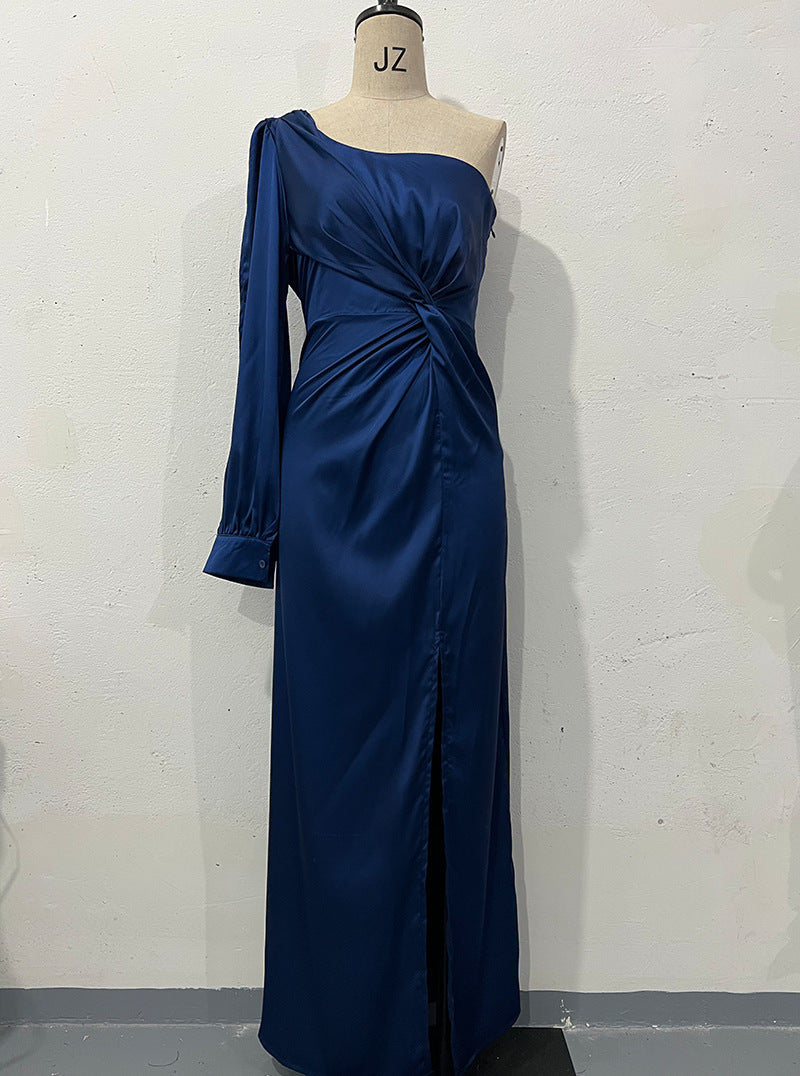 Women's One-shoulder Split Dress - Magellan Fashion Shop
