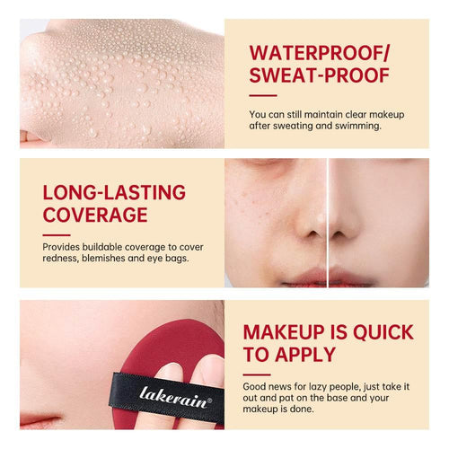 Clear And Light Natural Concealer Cold Color Cushion Liquid Foundation - Magellan Fashion Shop