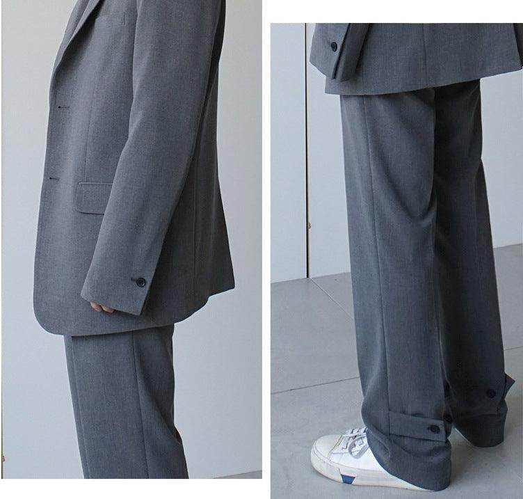 Straight Trousers Casual Loose Men - Magellan Fashion Shop