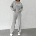 Solid Color Lazy Two-piece Set - Magellan Fashion Shop