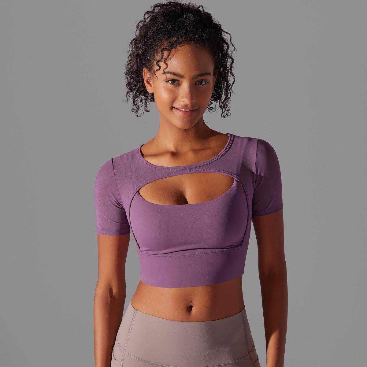 Fitness Double Layer Yoga Clothing Top Women - Magellan Fashion Shop