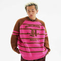 American Plush Striped Tattered Sweaters Cut Men And Women - Magellan Fashion Shop