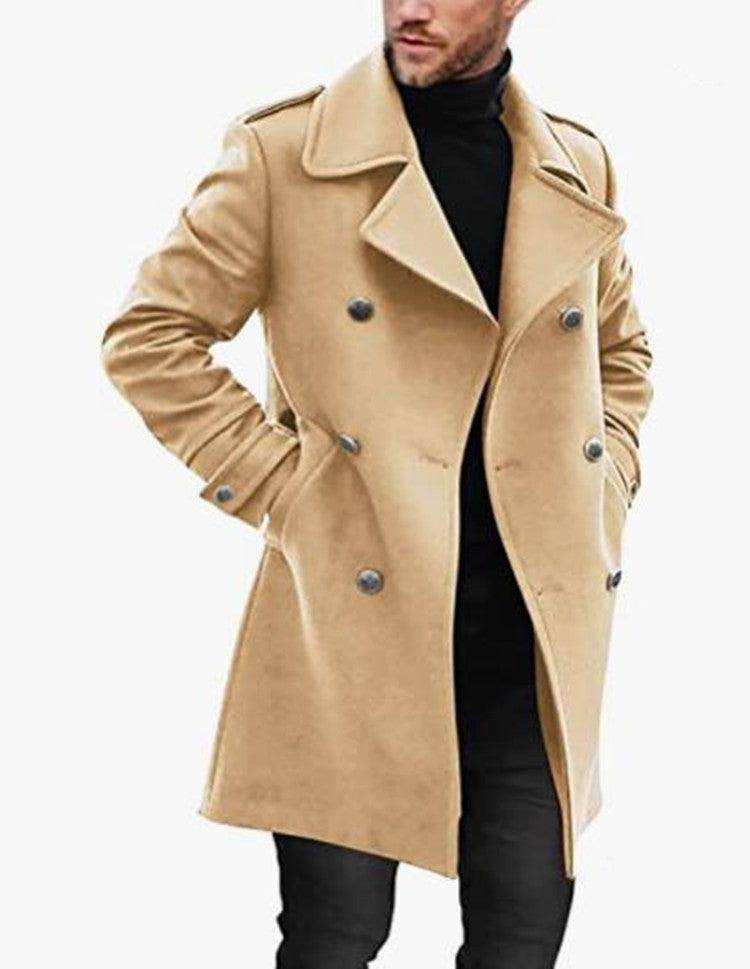 Woolen Men's Coat Autumn And Winter New Product Warm Padded Jacket - Magellan Fashion Shop