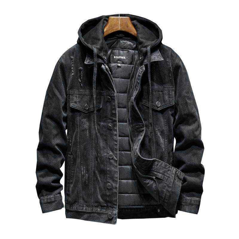 Thick denim jacket men - Magellan Fashion Shop